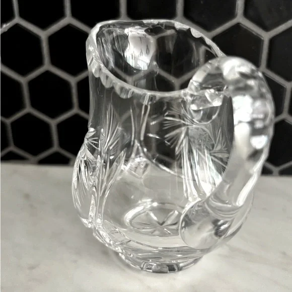 Pinwheel Crystal Mini Pitcher - Picture 4 of 8